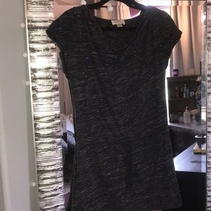 Black, patterned dress